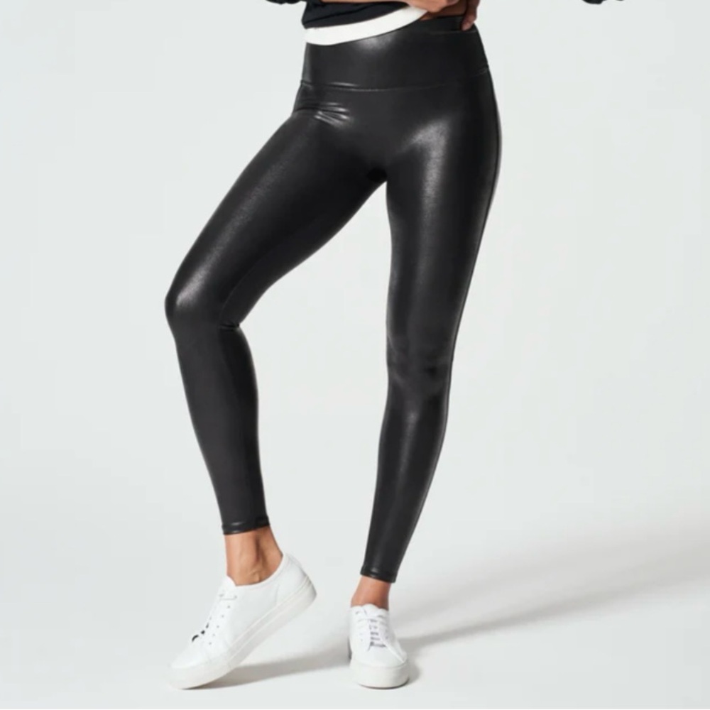 Spanx Faux Leather Leggings